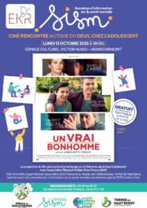 Lire la suite à propos de l’article Ciné rencontre autour du deuil chez l&rsquo;adolescent | Henrichemont (18)